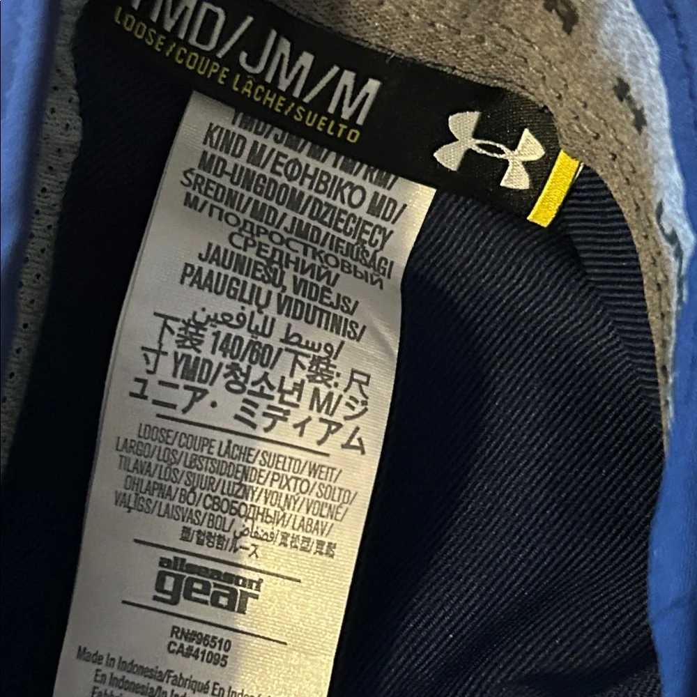 Under Armour Matchplay Navy Blue Pants - Picture 4 of 9